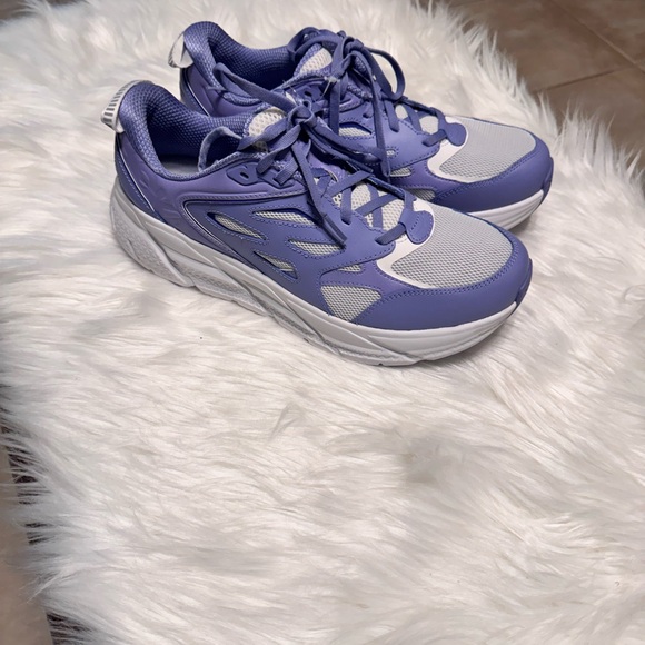 Hoka One One Clifton Athletics Shoes - Lavender - Picture 6 of 12